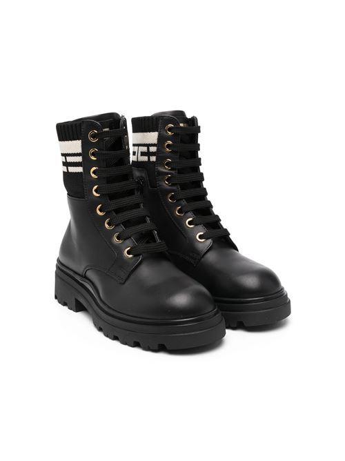 Stivale nero in pelle ELISABETTA FRANCHI | E0145NERO
